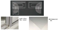 Roltechnik Swing 850 vanová zástěna výplň transparent rám stříbrný 657-8500000-01-02